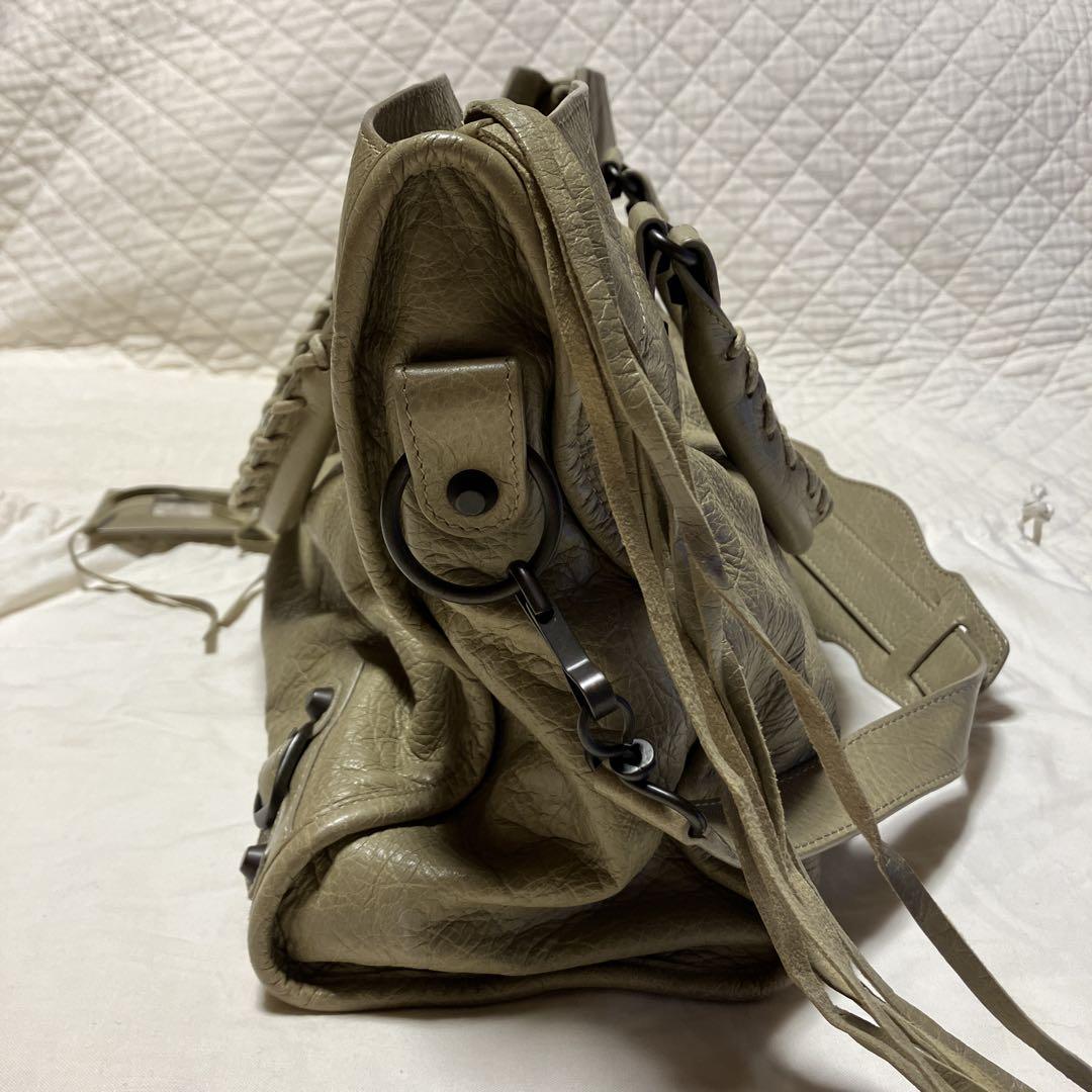BALENCIAGA シティー ショルダーバッグ レザー