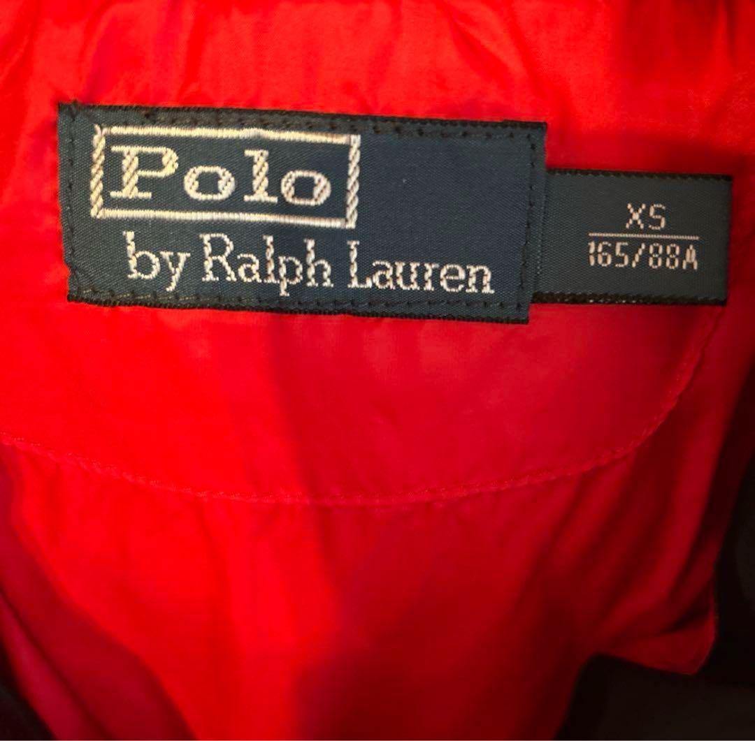 Ralph Lauren フード付きダウンジャケット XS ブラック