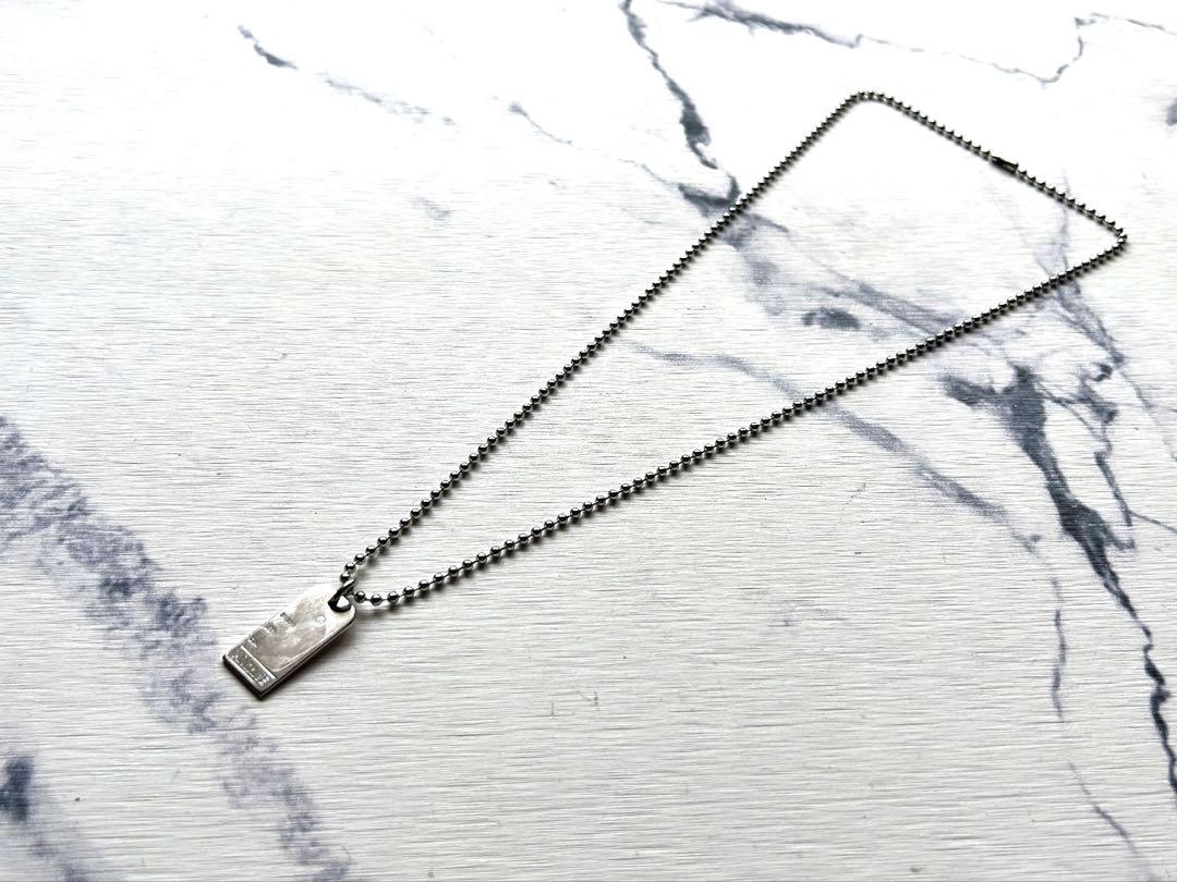 初期【Maison Martin Margiela】MM⑥IDプレートネックレス