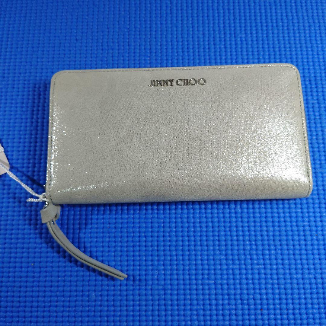 JIMMY CHOO シルバー 長財布　2点セット