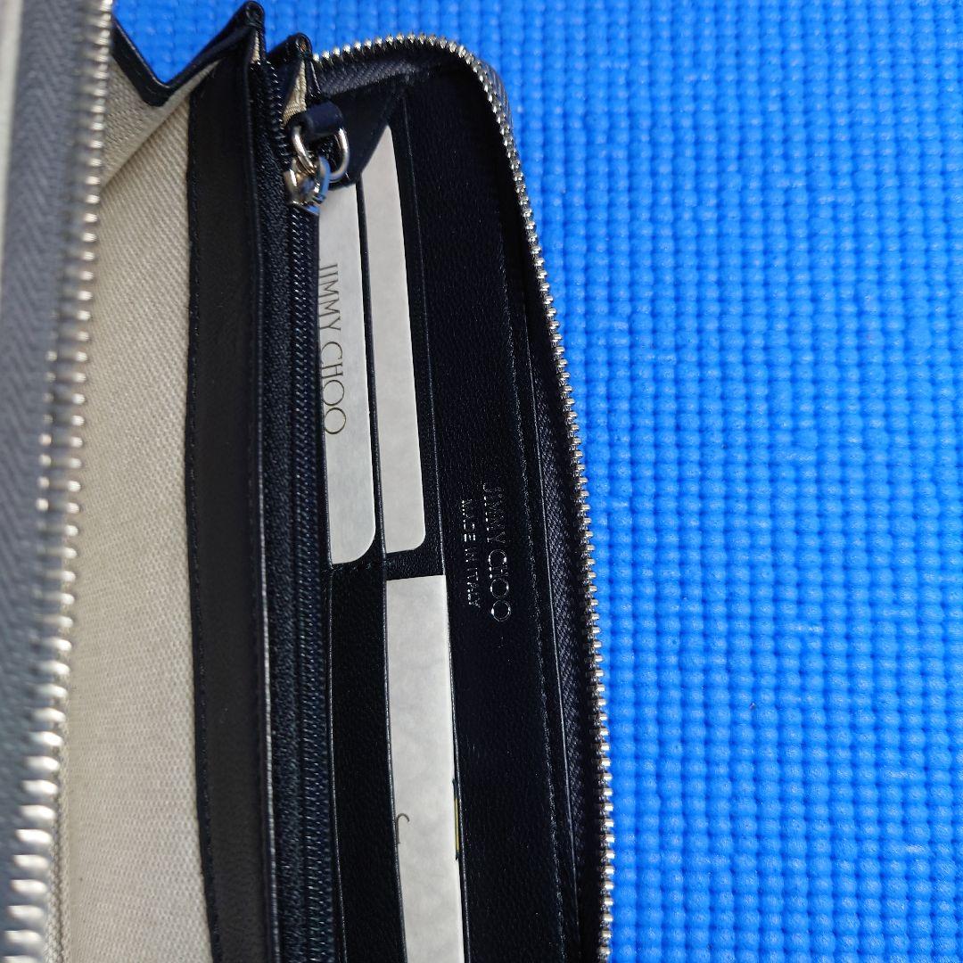 JIMMY CHOO シルバー 長財布　2点セット