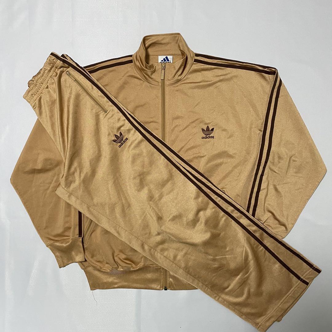 超希少 90s old adidas track jacket pants