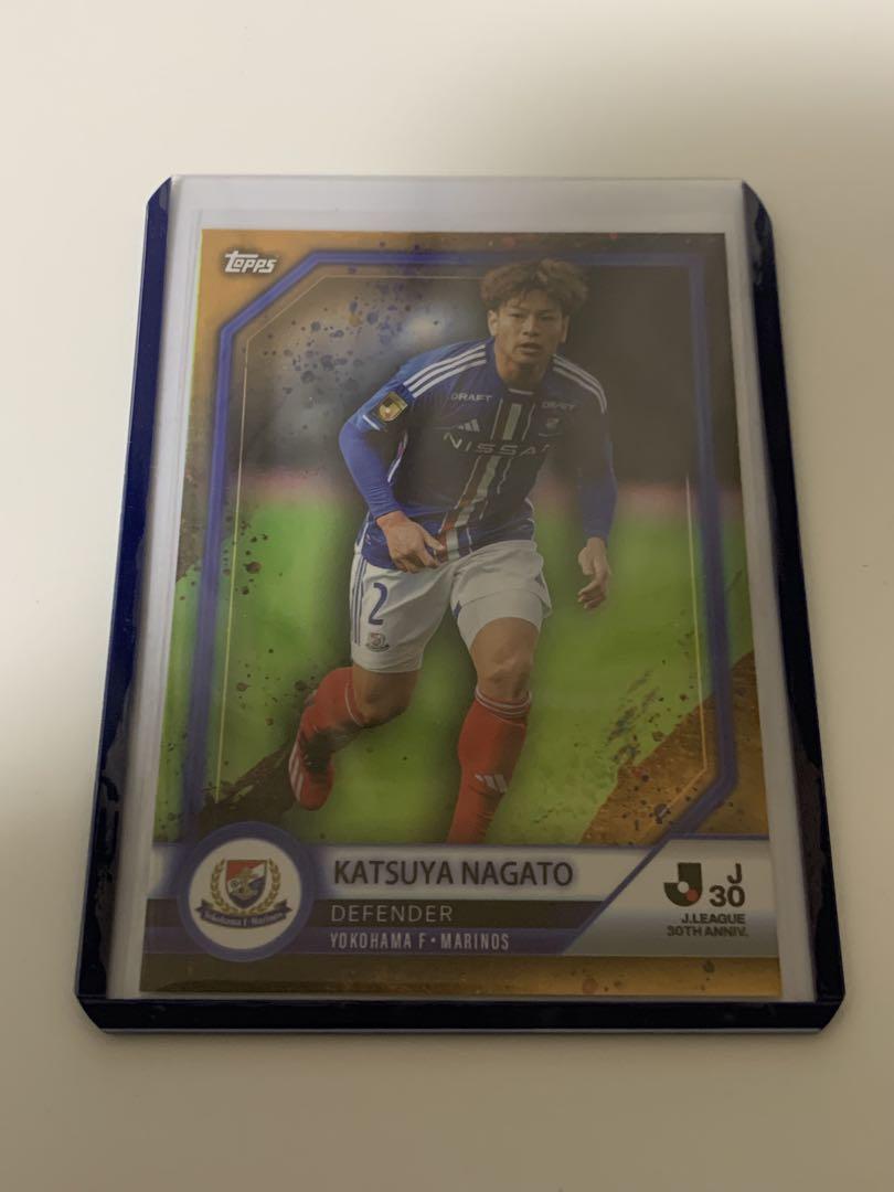 全国送料無料・イイ店 2/25】マリノス 30th Jリーグ topps ジャーナン 永戸勝也選手 記念グッズ