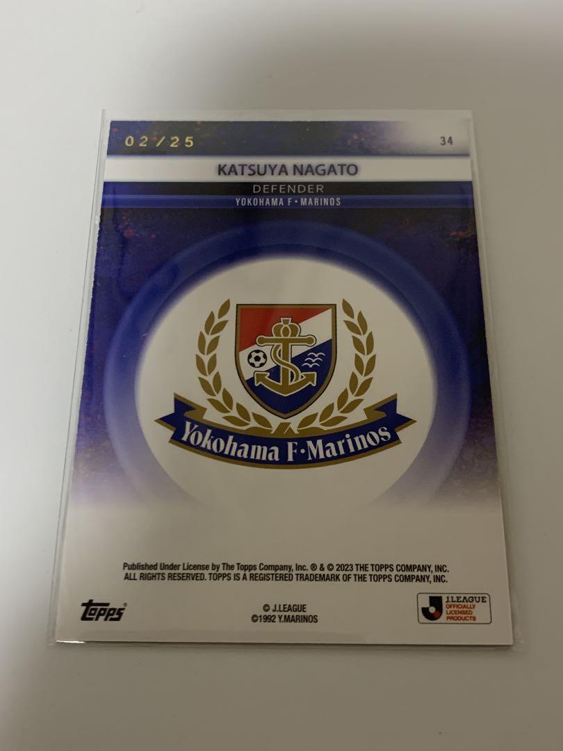 2/25】マリノス 永戸勝也選手 ジャーナン topps Jリーグ 30th