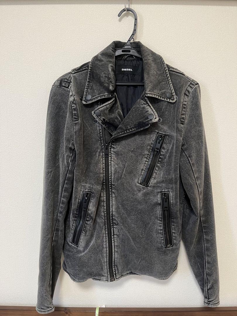 DIESEL デニムライダースジャケット Mサイズ