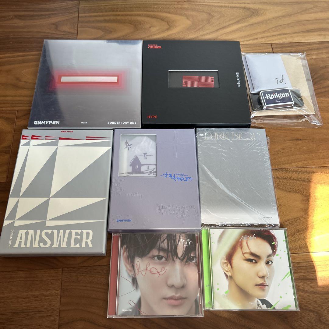 ENHYPEN アルバム　まとめ売り　トレカ　ジョンウォン　CD ポストカード