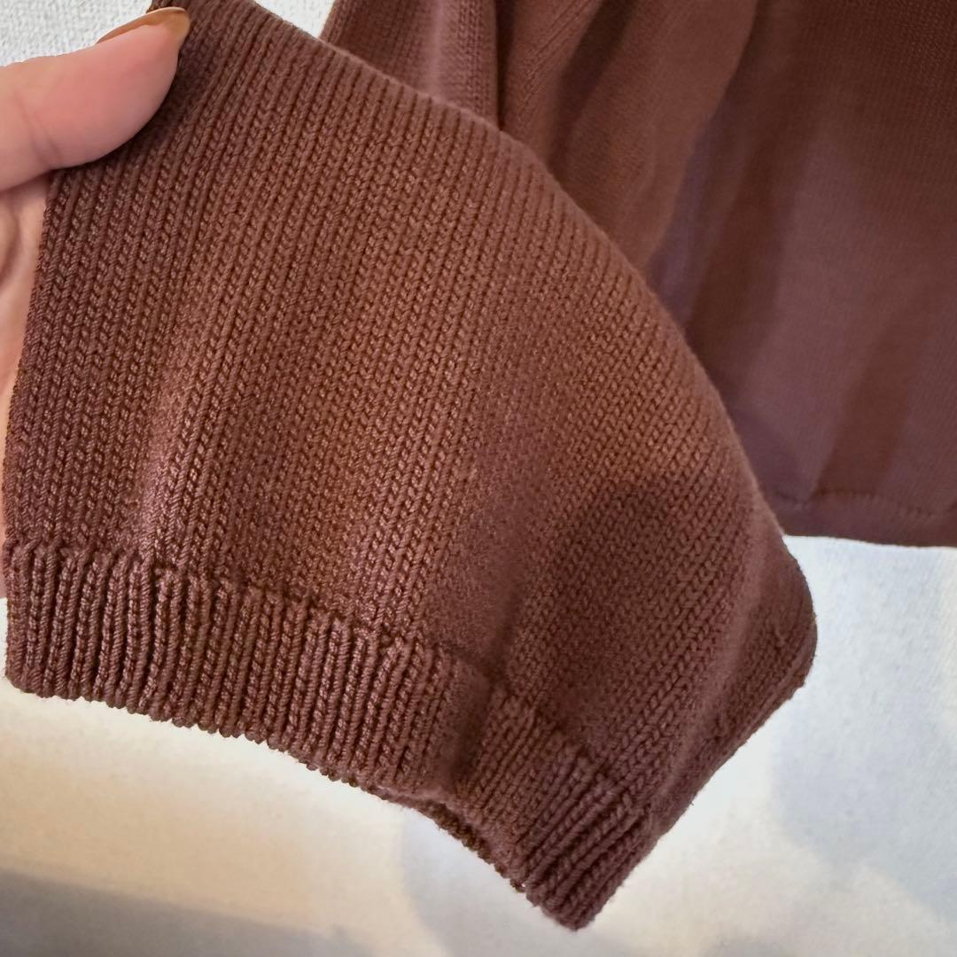 plage プラージュ Vネックニット コットン ベイクルーズ plage プラージュ Vネックニット コットン ベイクルーズ