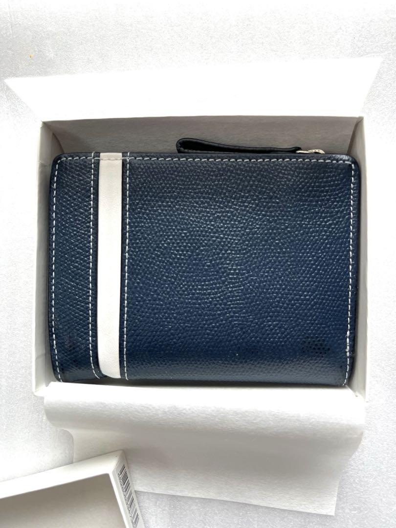 CASTELBAJAC ネイビー 三つ折り財布