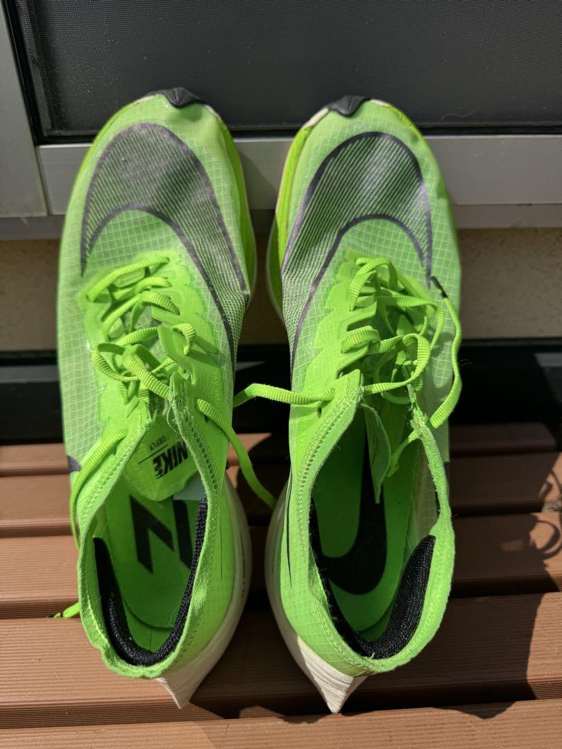 Nike ZoomX Vaporfly NEXT% ネオンイエロー