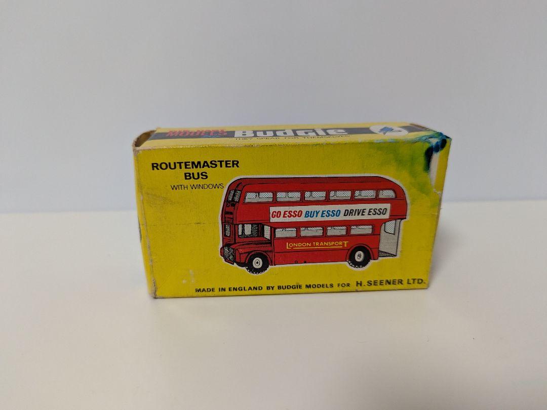 希少　Budgie Routemaster Bus ミニカー　赤
