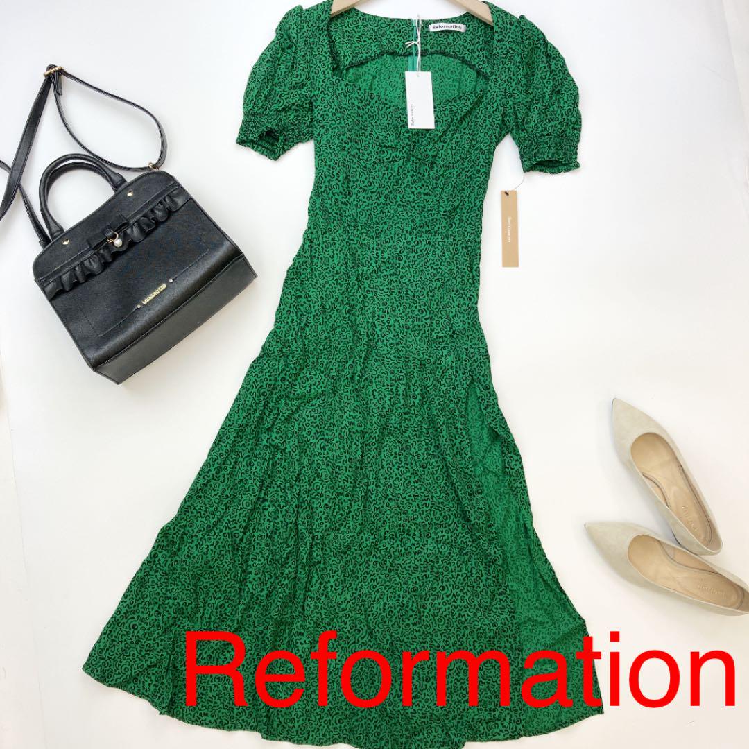 パ604 ワンピース Lacey Reformation パ604レディース リフォーメーション Lacey Dress