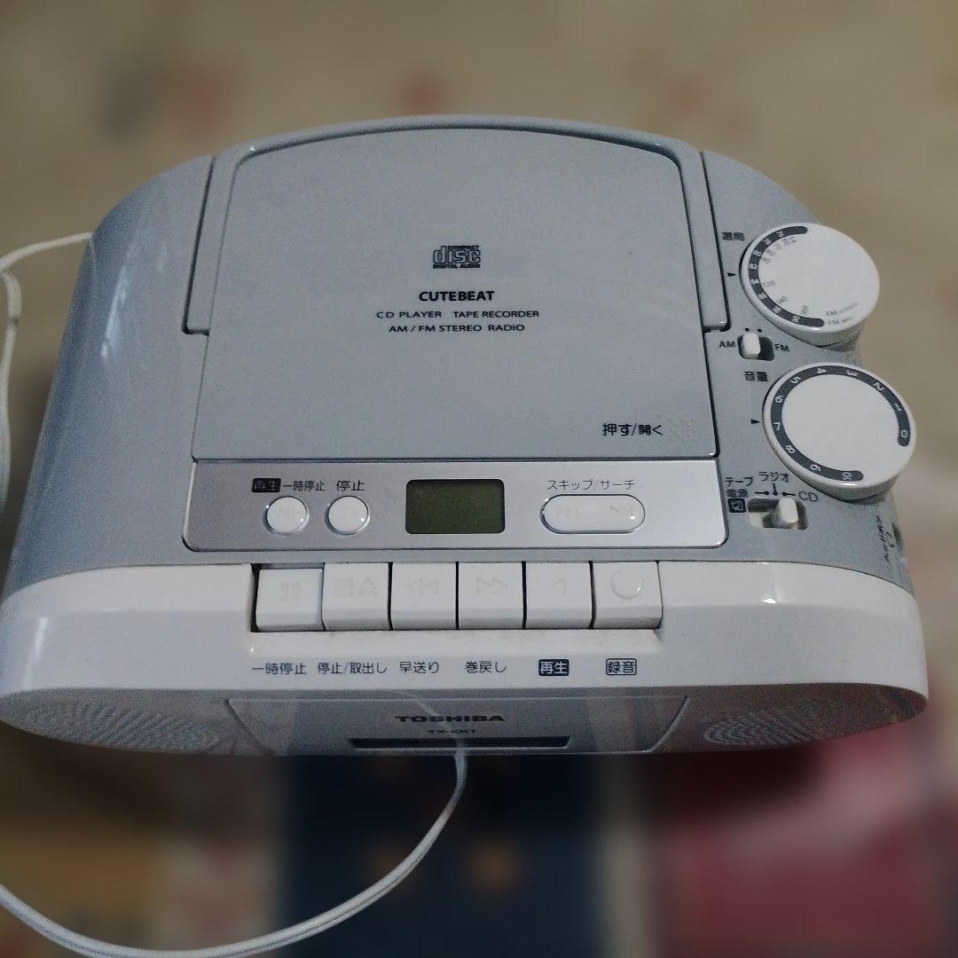 TOSHIBA CD ラジオカセットレコーダー TY-CK1 - メルカリ