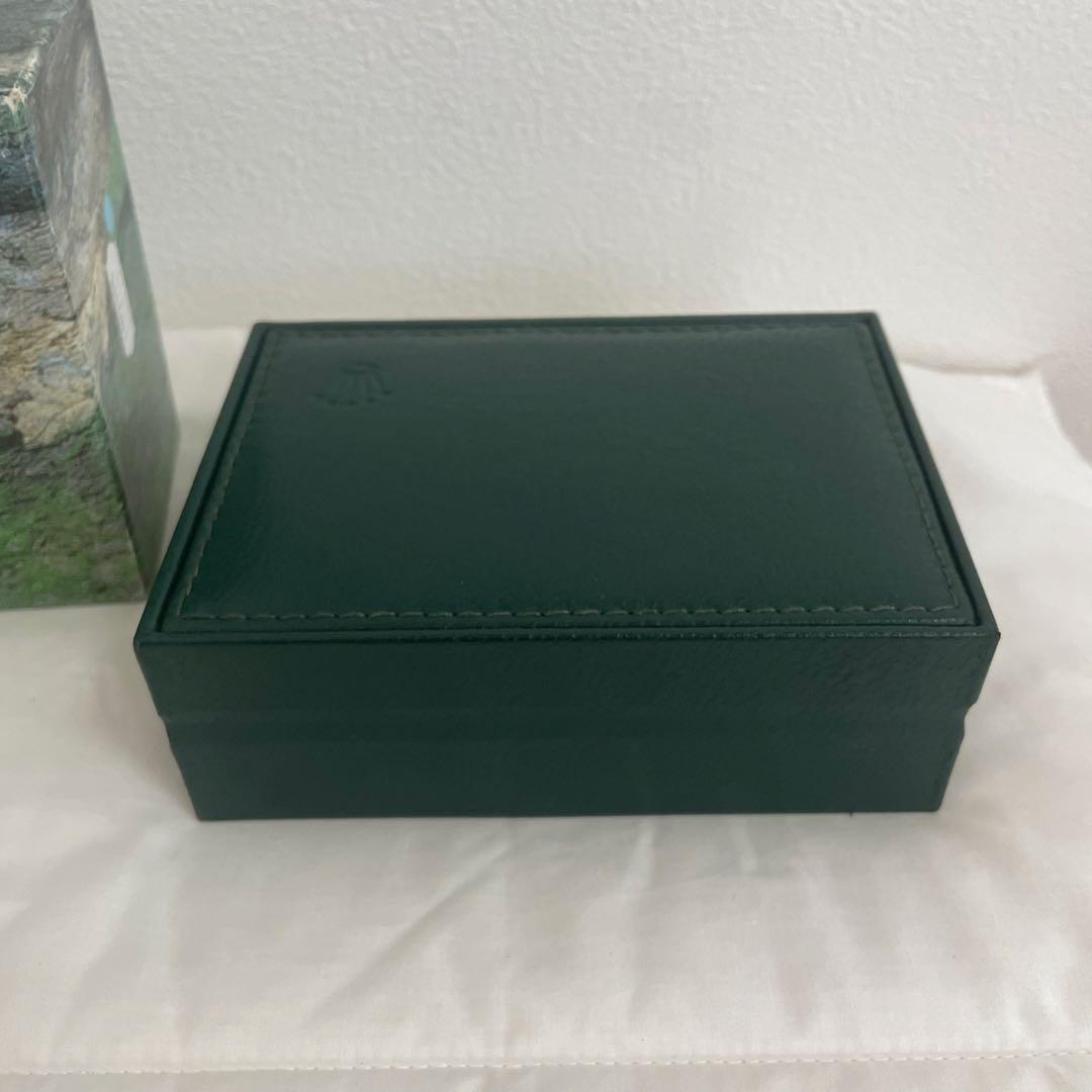 【ロレックス】純正 内箱 空箱 グリーン 木製 ボックス 外箱付き 中古品