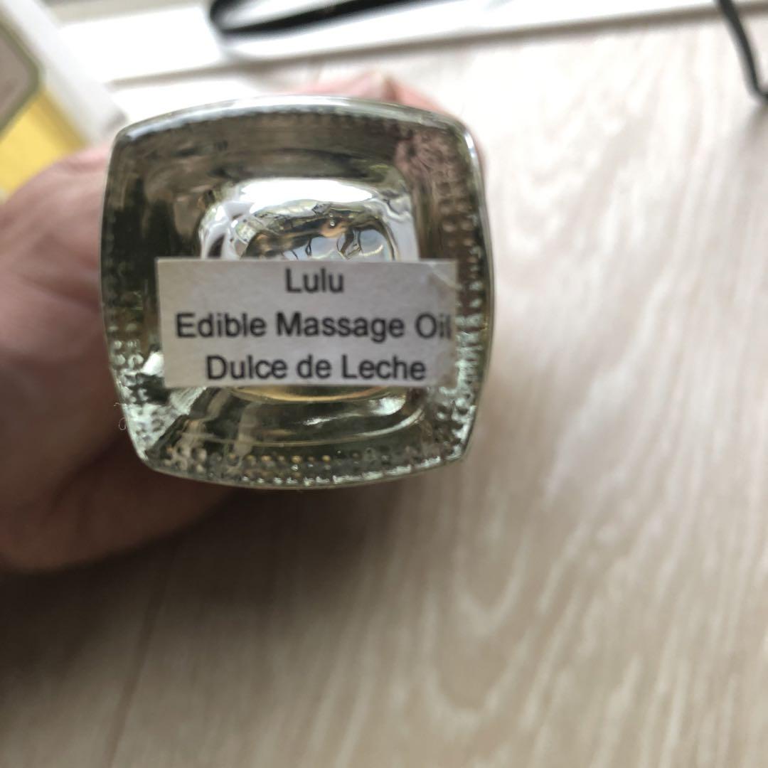エッセンシャルオイル Lulu Edible Massage Oil Dulce de Leche
