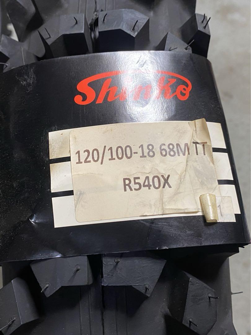 SHINKO F540X  120/100  18 エンデューロ モトクロス
