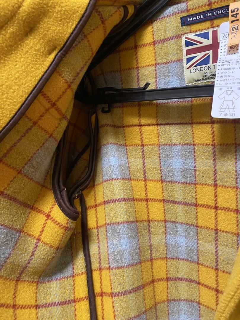 LONDON TRADITION マスタード ダッフルコートサイズ34 S〜M