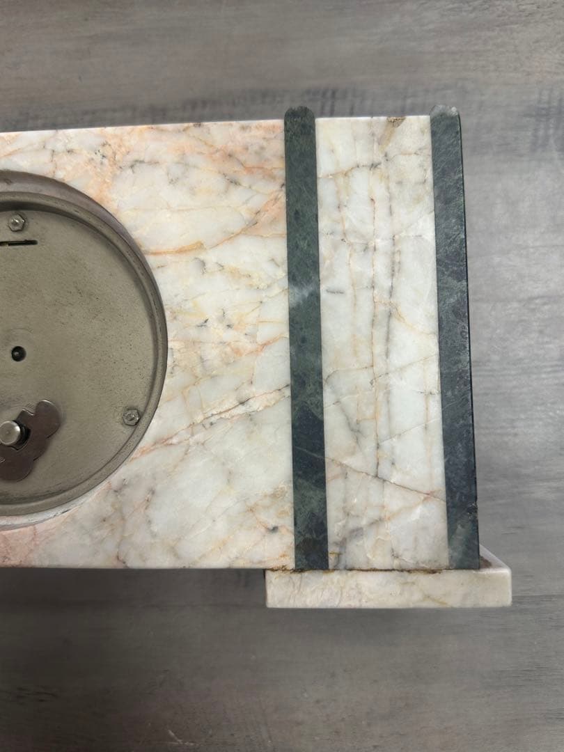 SEIKOSHA 大理石置き時計傷や汚れあり