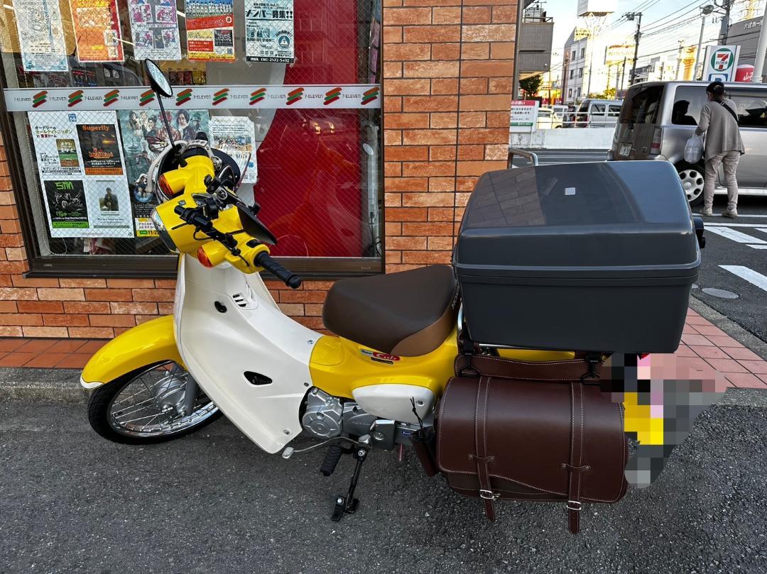 HONDA純正　カブ　ビジネスBOX（鍵付き）