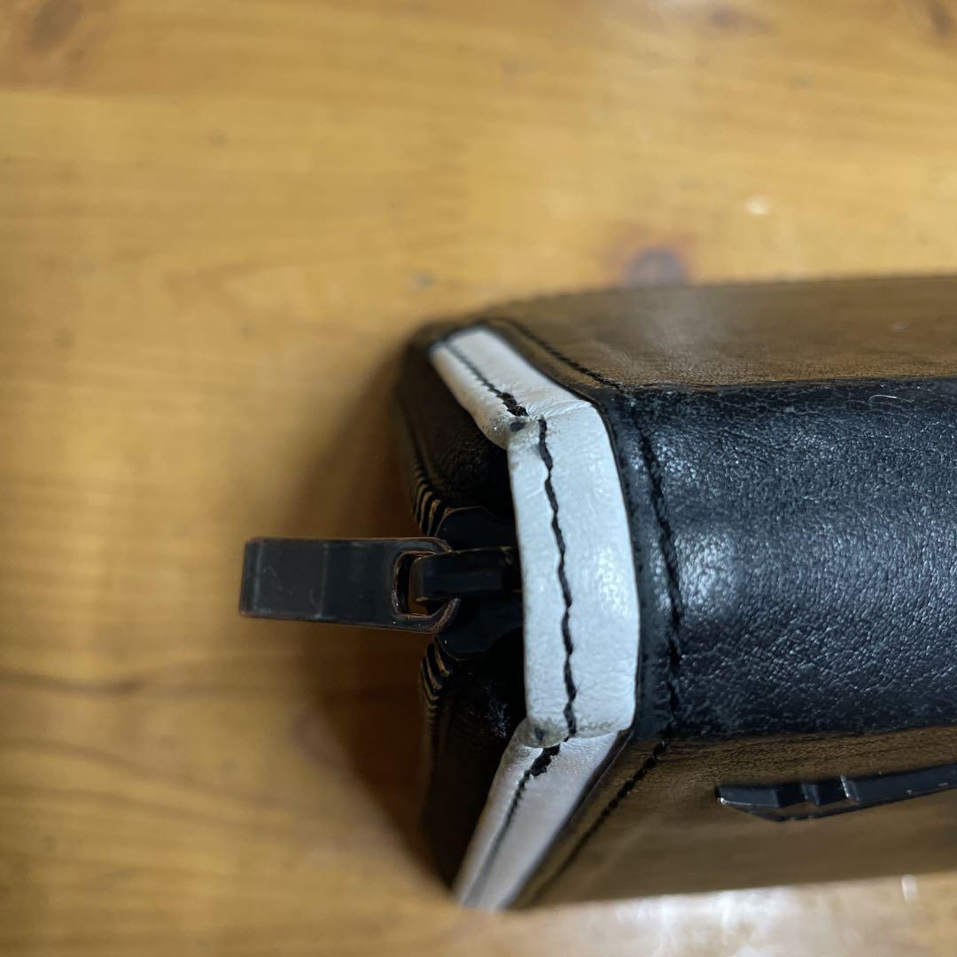 KUSHITANI ブラック ジッパー財布