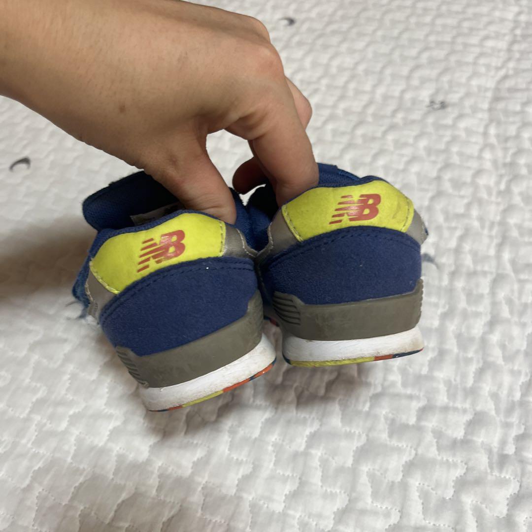 New Balance 996 ベビーシューズ ネイビー/イエロー - メルカリ