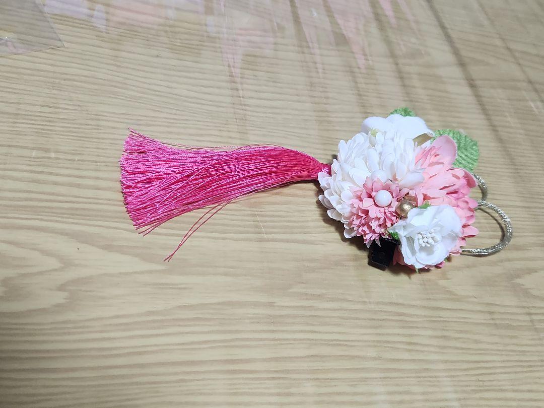 ブーツ23cm 髪飾り付き