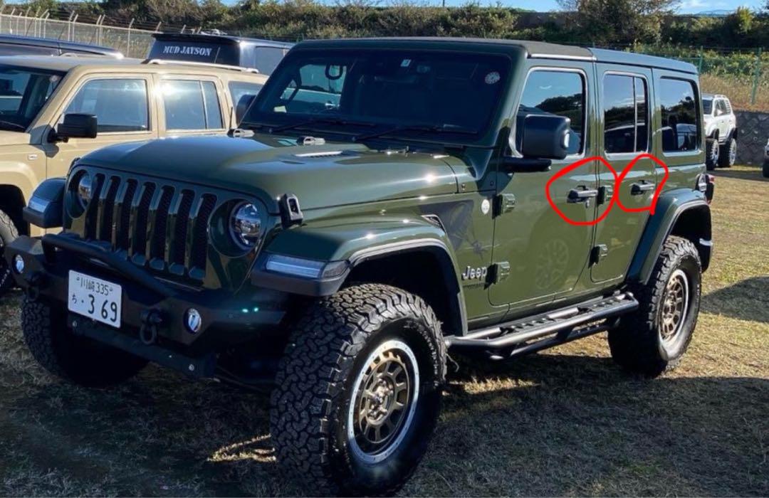 jeep ラングラーJL 純正ドアハンドル