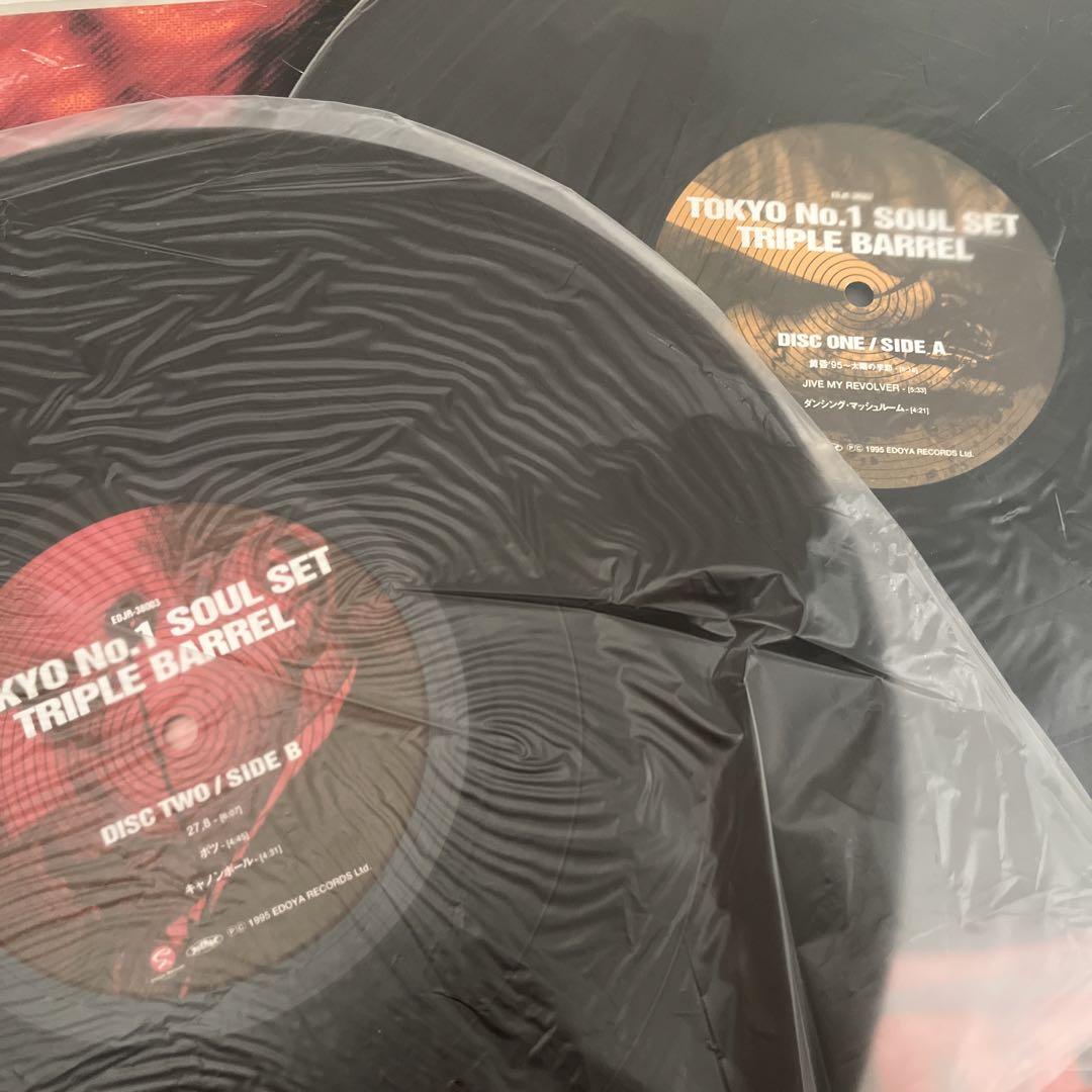 東京ナンバーワンソウルセット　TRIPLE BARREL アナログ　レコード