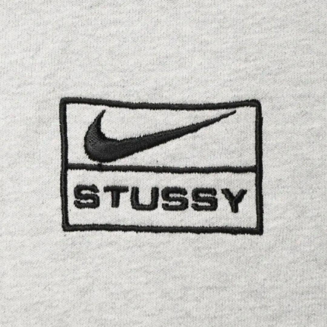 【新品】Nike x Stussy ジップアップパーカー グレー