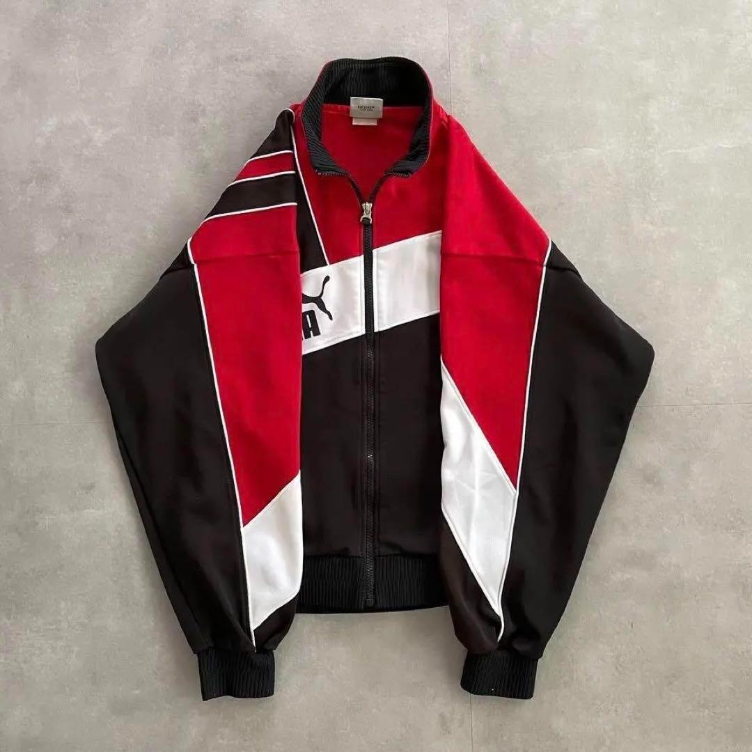 90s PUMA プーマ ヒットユニオン製 トラックジャケット ジャージ 90s PUMA プーマ ヒットユニオン製 トラックジャケット ジャージ