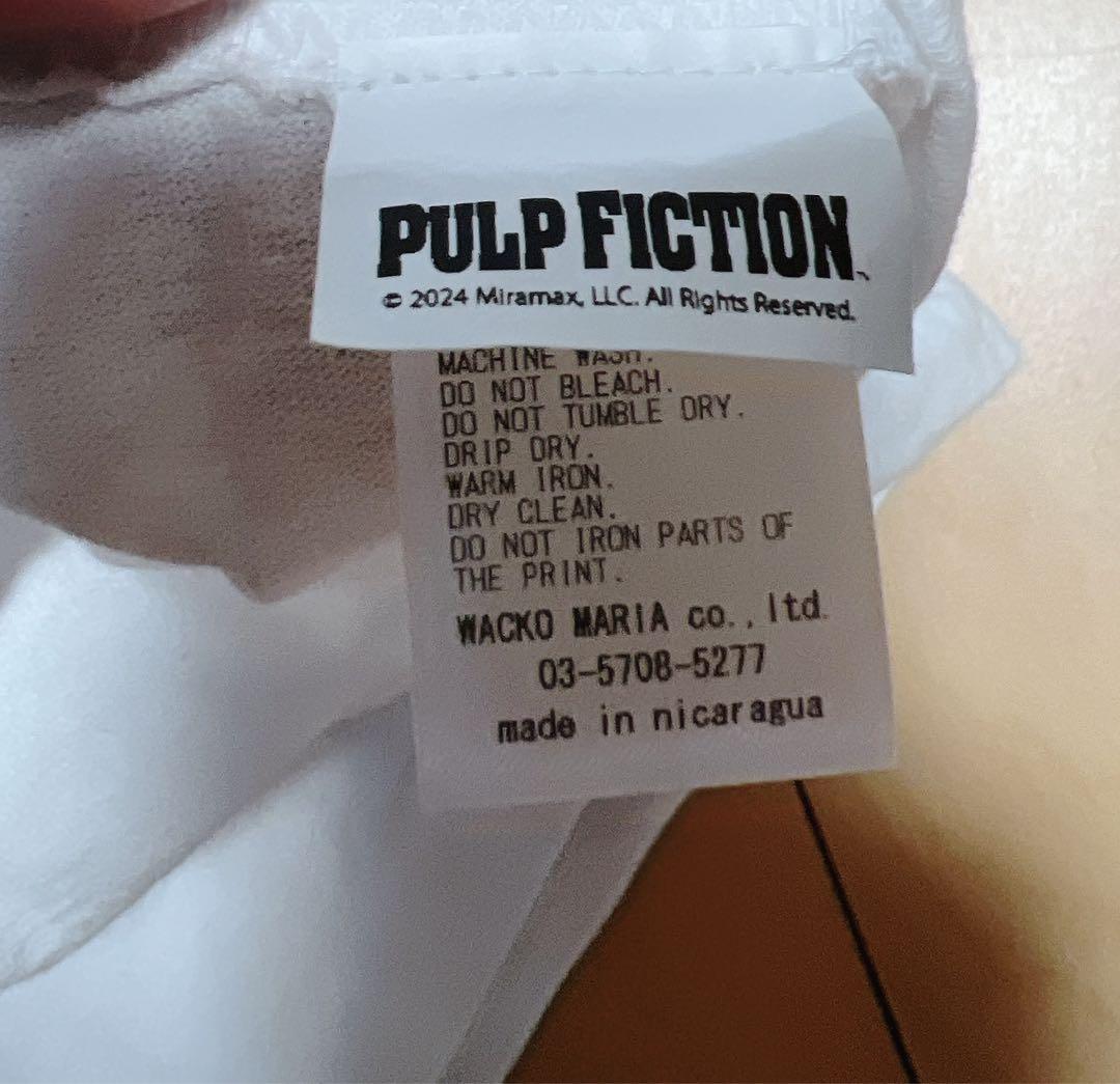 WACKO MARIA Pulp Fiction T-Shirt White 白