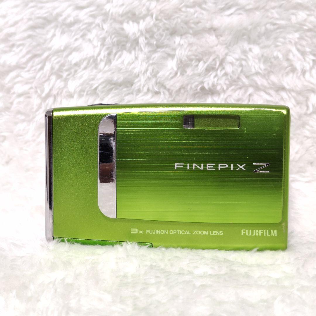 FUJIFILM FINEPIX Z10fd グリーン デジカメ コンデジ
