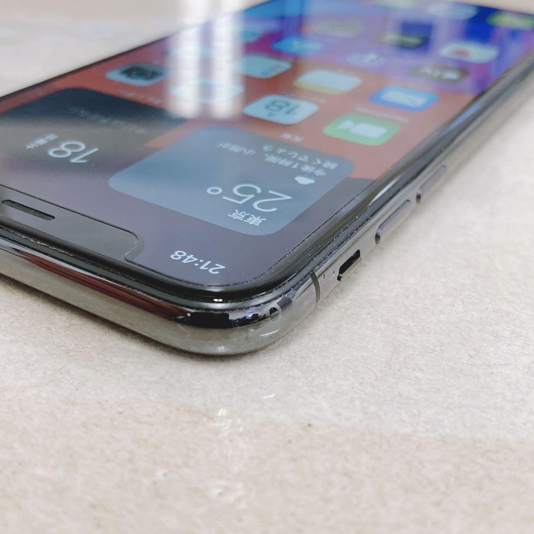極美品 iPhone Xs 64GB スペースグレイ SIM解除済み