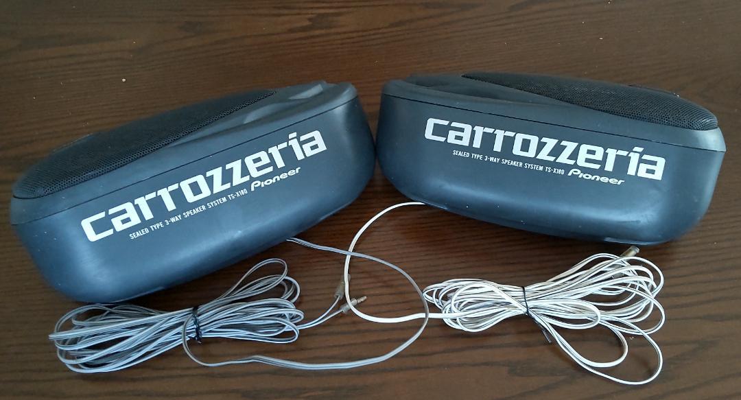 carrozzeria スピーカーTS-X180 左右セット音出し確認済み