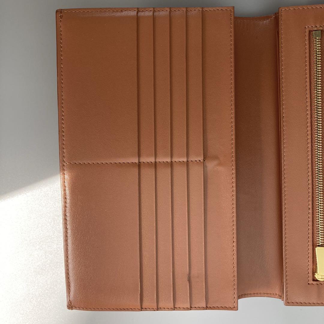 美品 CELINE セリーヌ 長財布 オーガナイザー トラベルウォレット 新ロゴ