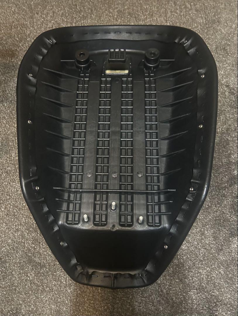 K.スピード製モンキー125用　JB03 黒 シート ダイヤモンドキルティング
