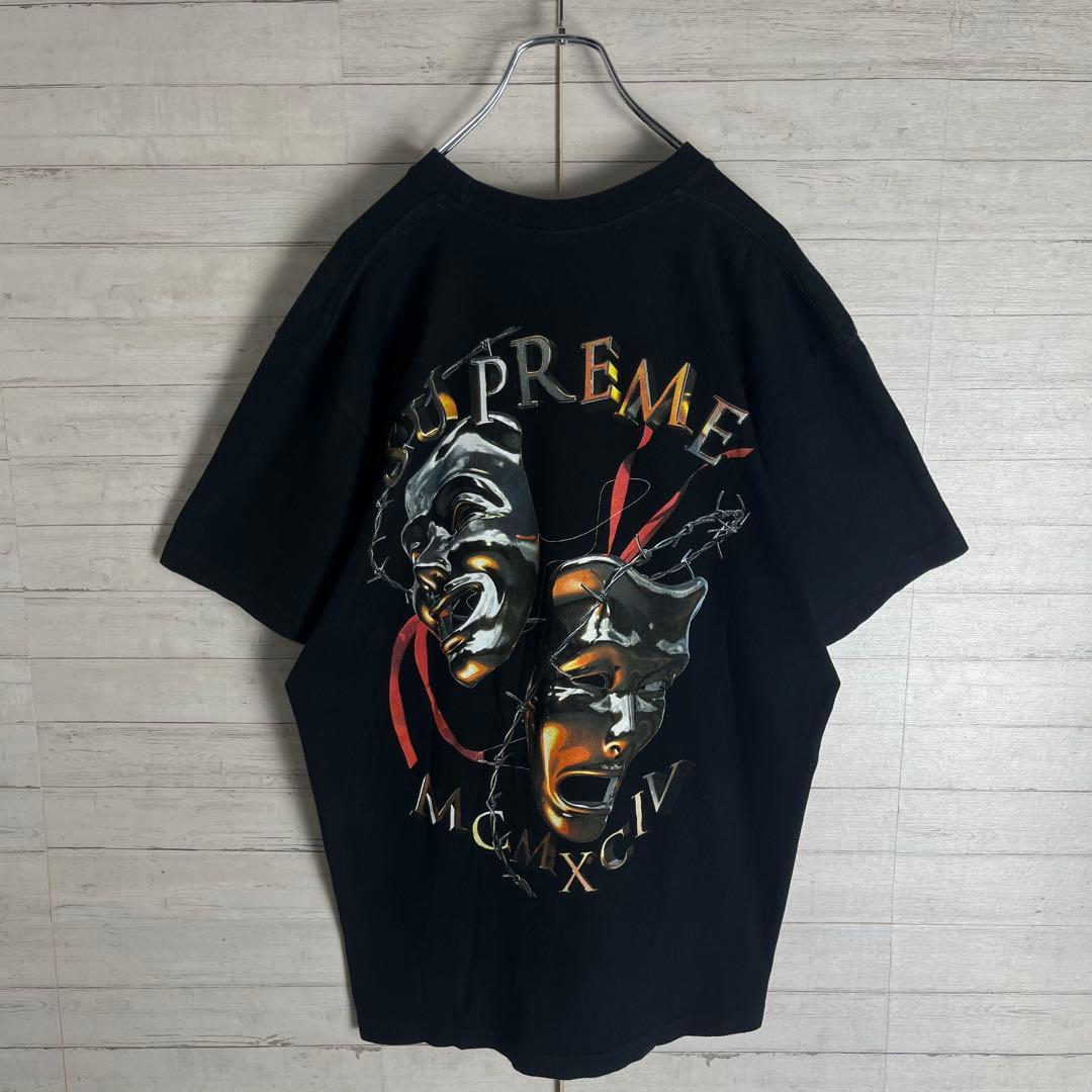 【超希少デザイン】 シュプリーム アーチロゴ バックプリント 仮面 L Tシャツ 【超希少デザイン】 シュプリーム アーチロゴ バックプリント 仮面 L Tシャツ