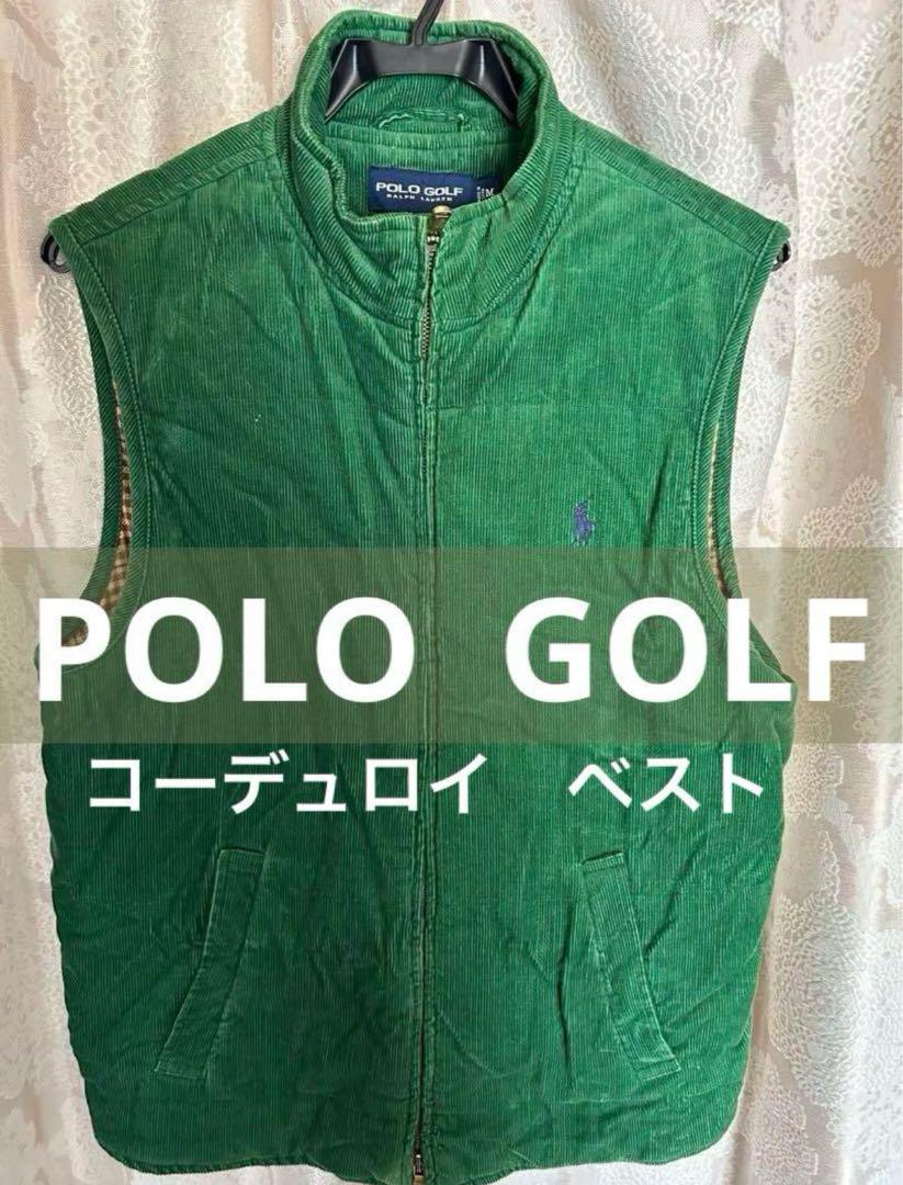 POLO GOLF コーデュロイ ベスト Mサイズ