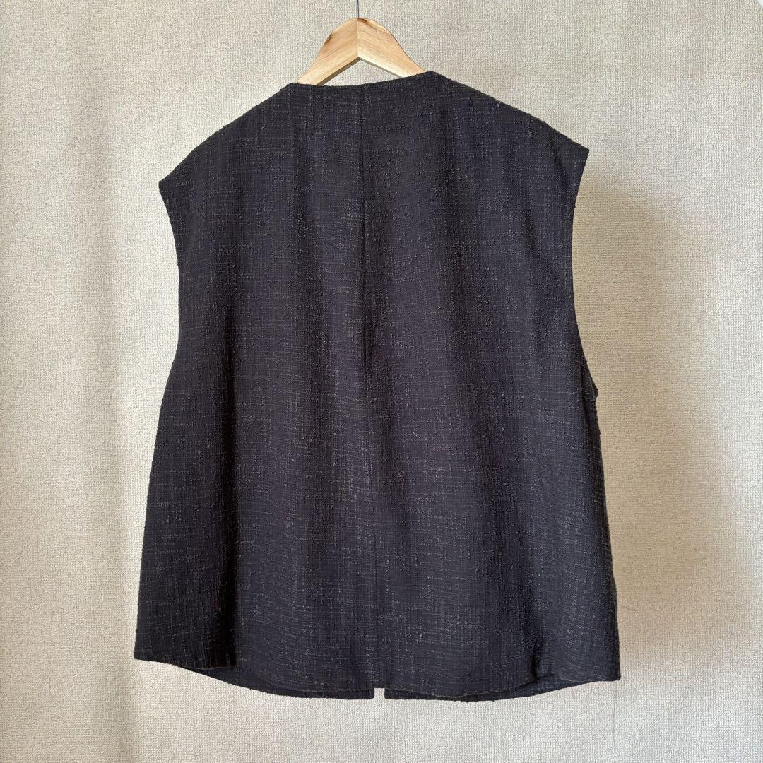 パンツ KARAMIORI STRAIGHT SLACKS TWEED VEST SET
