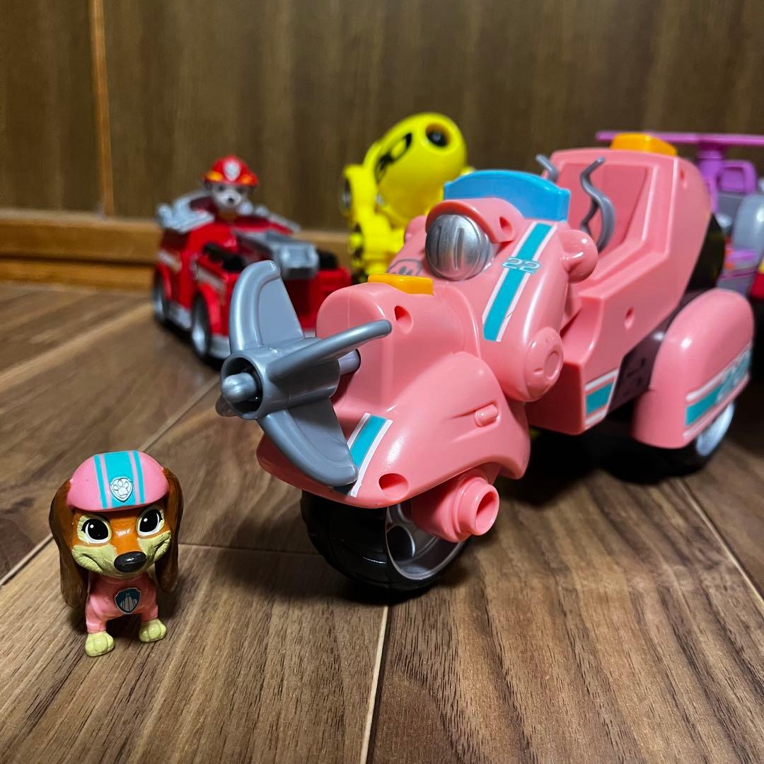 パウパトロール　ビークルセット