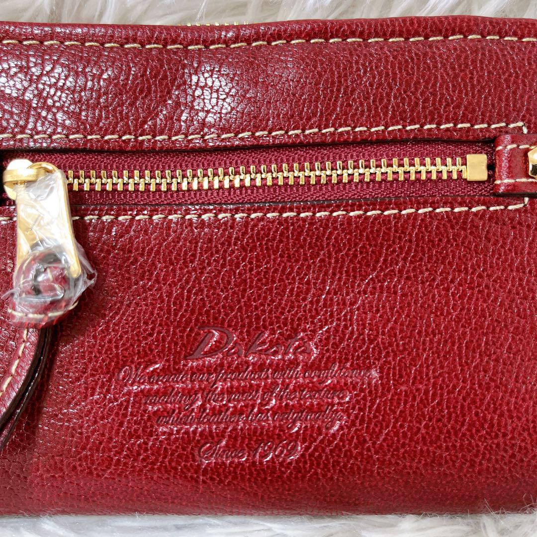 【新品未使用品】Dakota ダコタ モデルノ 二つ折り財布 ワイン レザー