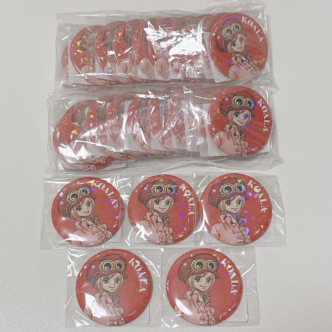 ONE PIECE コアラ オールスター缶バッジ 25点