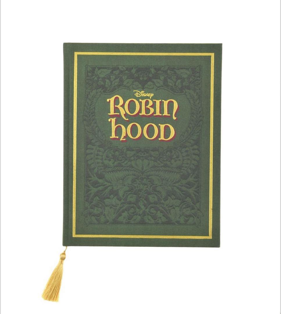 新品　ディズニーストア　ロビンフッド　ストーリーブック　ノート　レプリカ