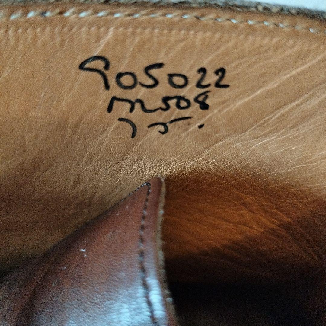 【美品】Tricker's ブラウンレザーブーツ
