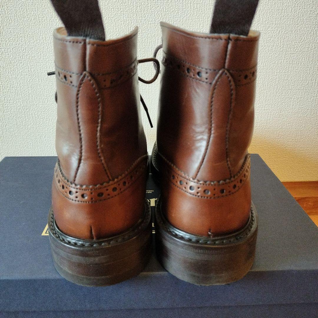 【美品】Tricker's ブラウンレザーブーツ