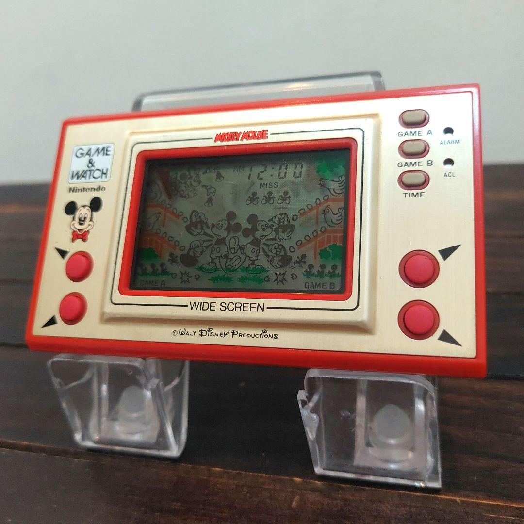 ゲームウォッチ ミッキーマウス 1981年製 動作確認済み GAME&WATCH ゲームウォッチ ミッキーマウス 1981年製 動作確認済み