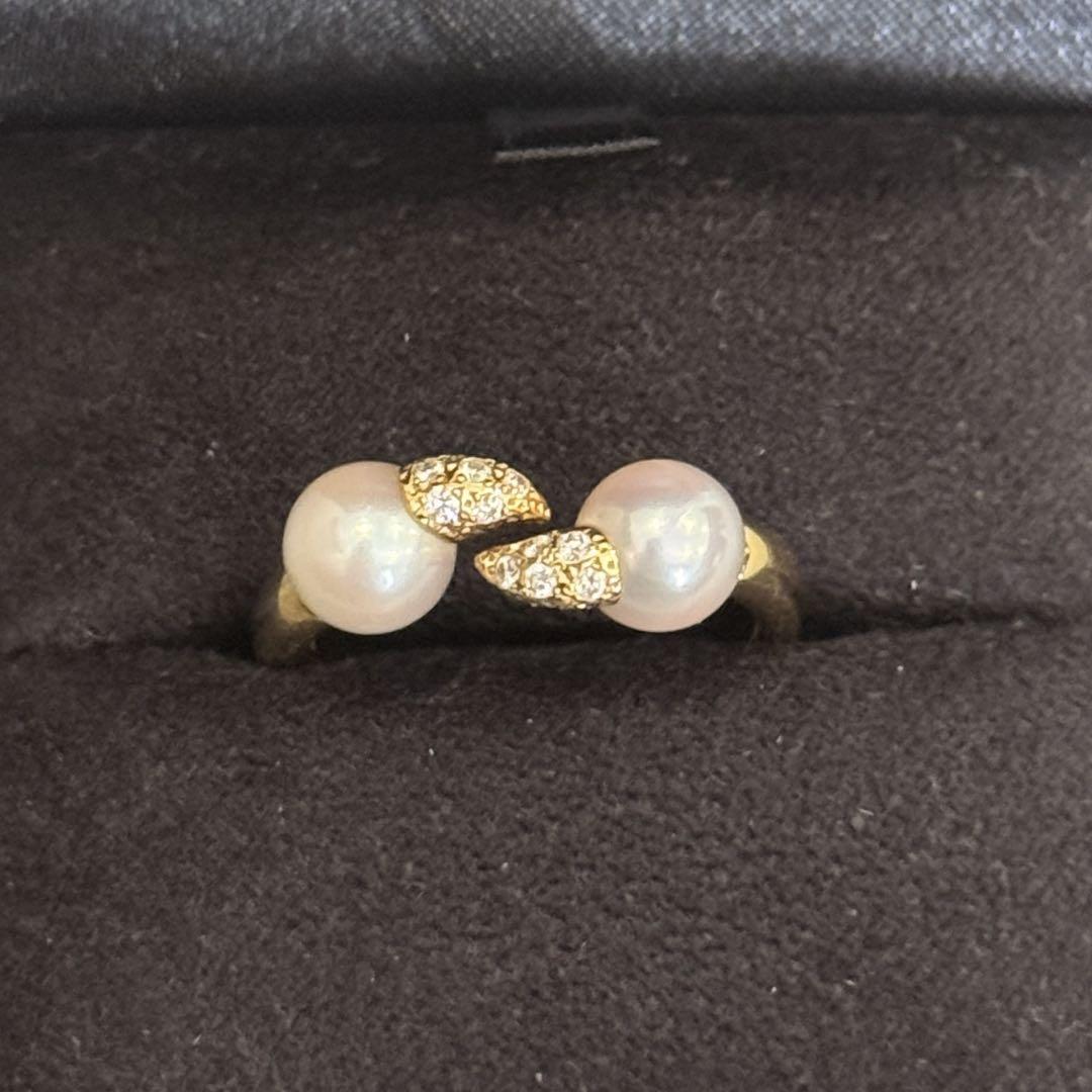 TASAKI デインジャー ファング ダイヤモンド パヴェ リング 13号