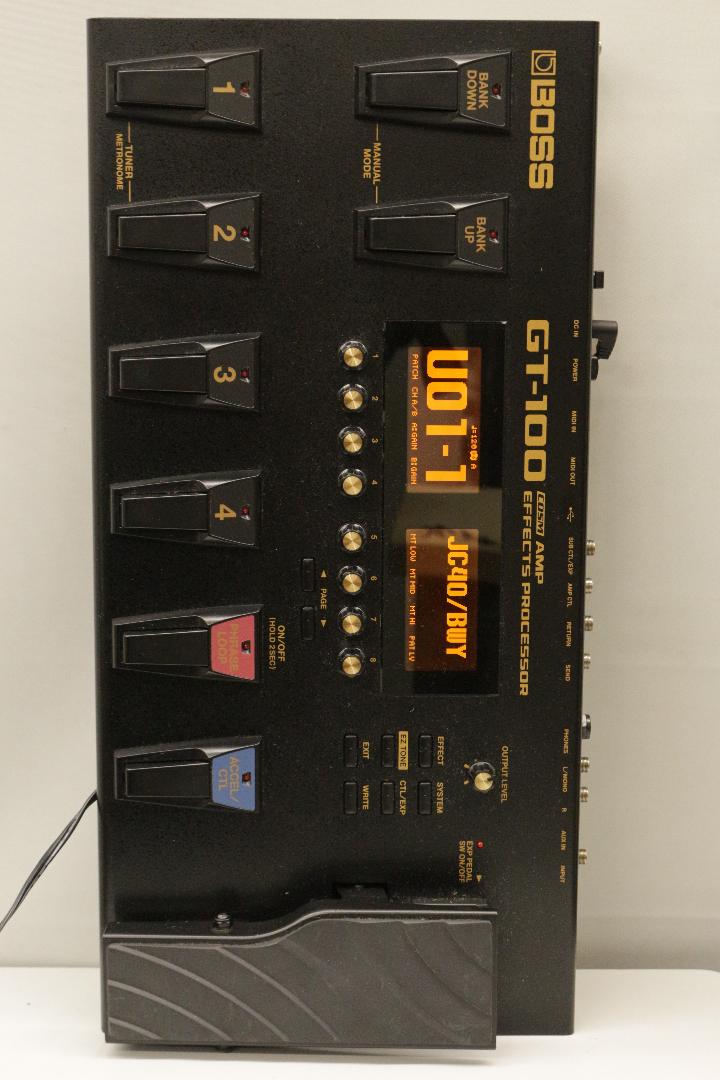 BOSS（ボス）★GT-100 ★ギター用エフェクターマルチエフェクター★