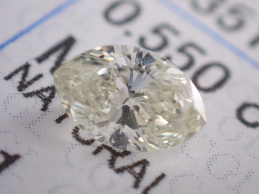 天然ダイヤモンドルース 裸石　NATURAL DIAMOND　D0.550ct