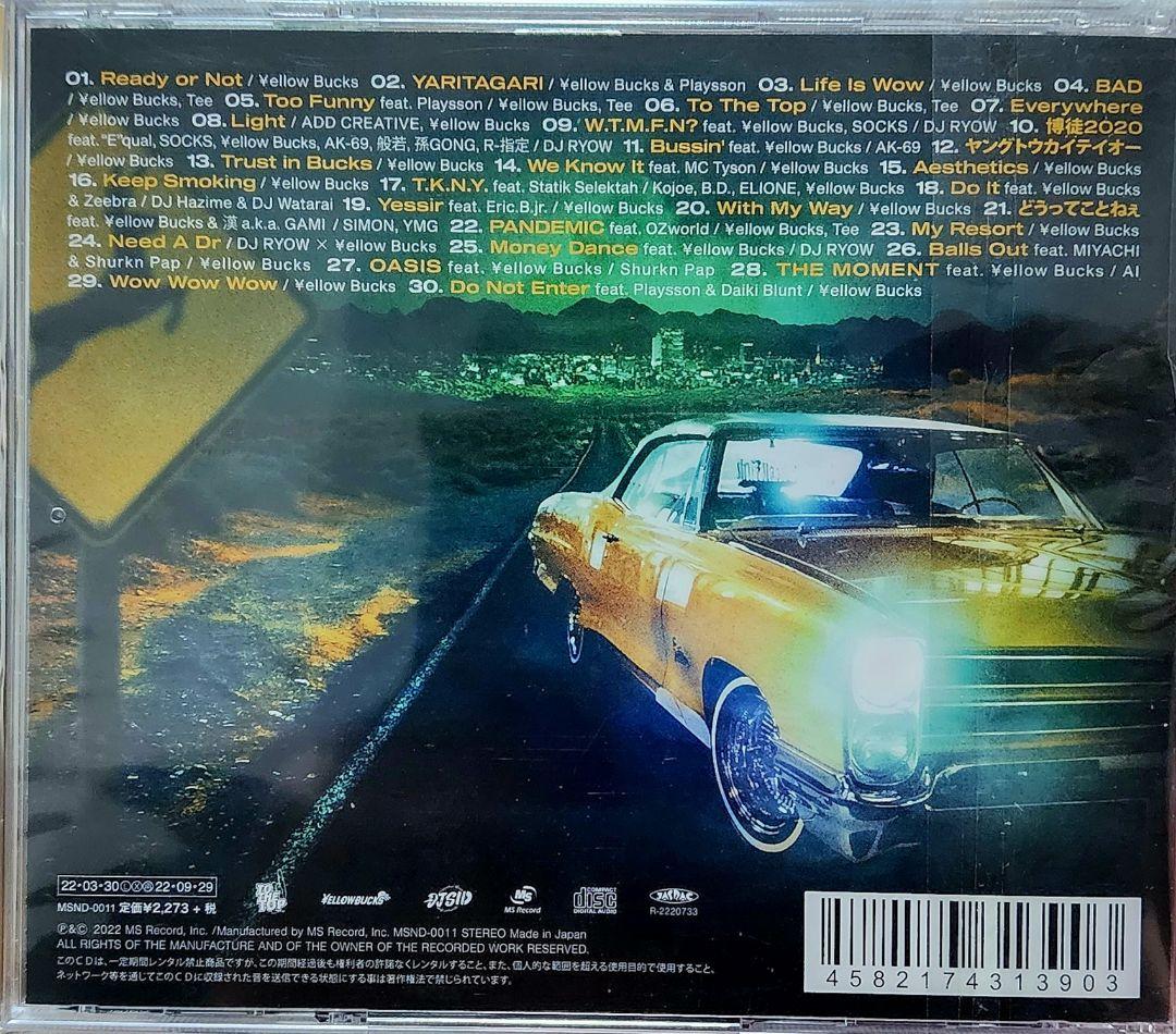 YB DJ SID ¥ellow Bucks ¥B MIX 2022枚限定