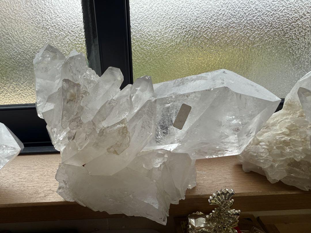 水晶　原石　2734g